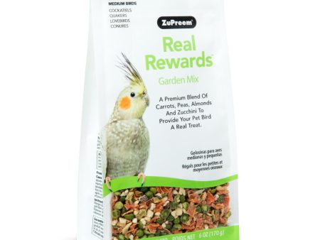 Zupreem Real Rewards Garden Mix Treat for Medium Birds Online Hot Sale