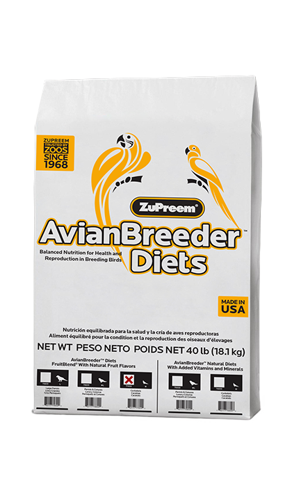 Zupreem AvianBreeder FruitBlend Flavor Food with Natural Flavors for Medium Birds on Sale